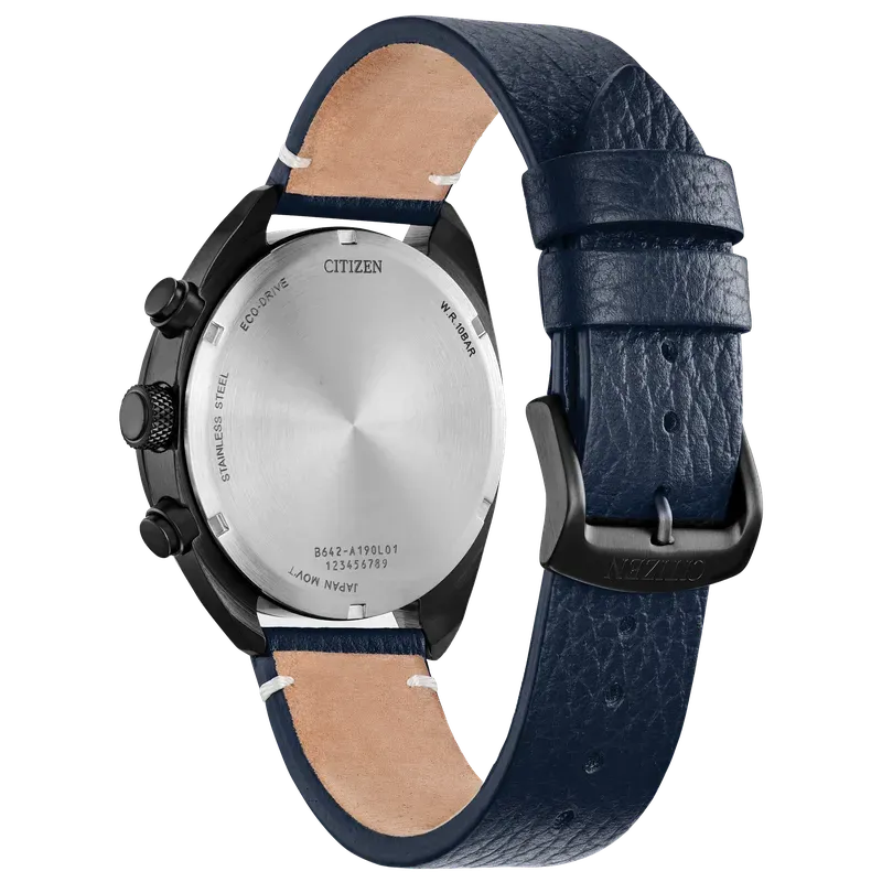 Citizen Eco-Drive Chronograph Blue Dial Men's Watch – Citizen