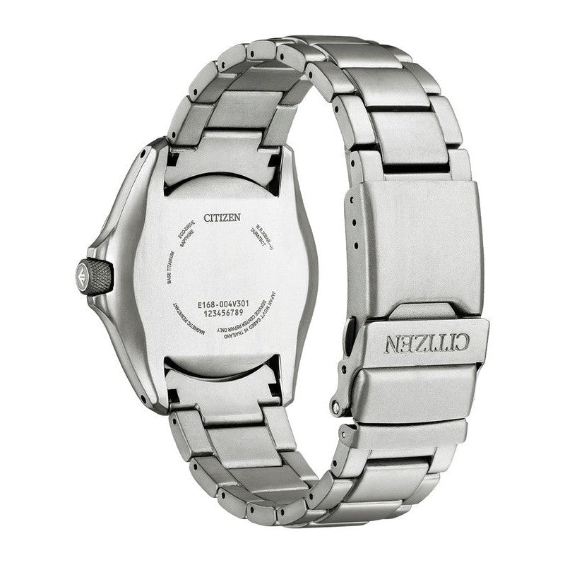 Citizen Eco-Drive Gents Titanium Green Dial BN0241-59W – Citizen
