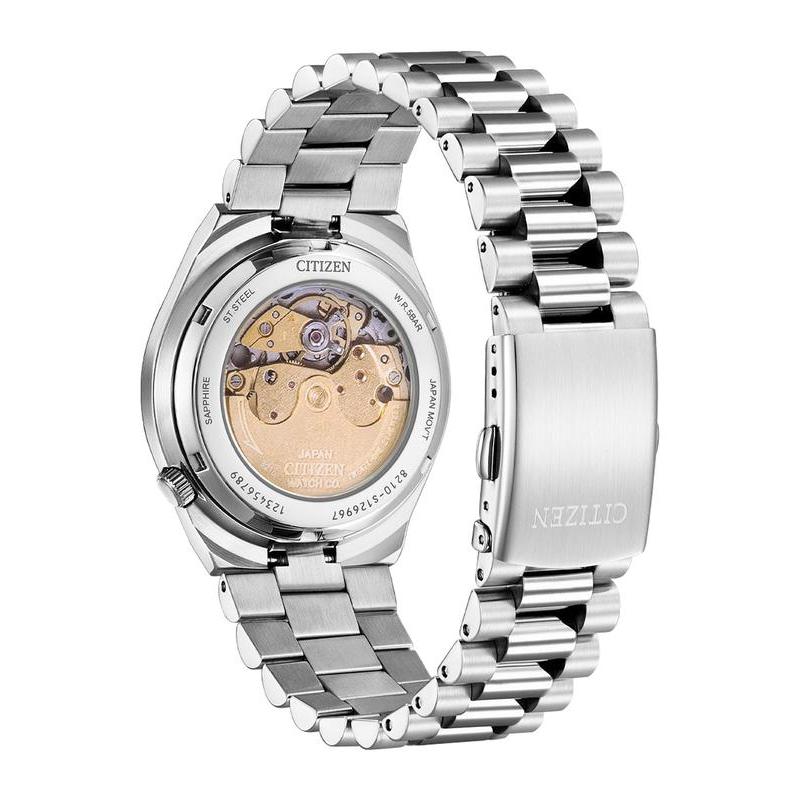 時計 CITIZEN TSUYOSACollection Citizen Tsuyosa Automatic Blue Dial Silver Stainless Steel Watch