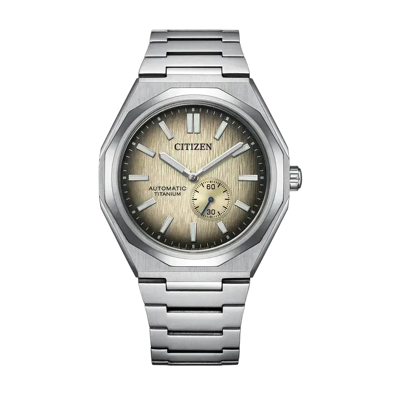 Citizen Zenshin 60 Automatic Blue Dial Super Titanium Men's Watch