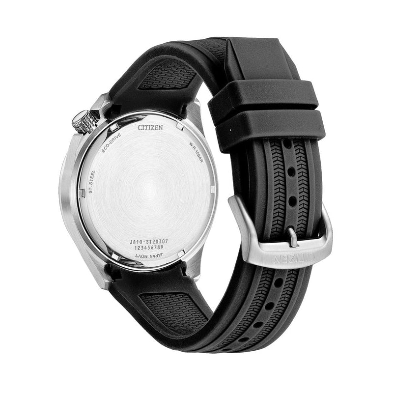 Citizen Eco Drive Black Polyurethane Strap Watch Citizen Watches