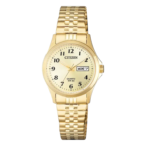 Citizen Classic Quartz Watch Gold Dial