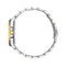 Citizen Eco-Drive 2 Tone Silver Dial Date Dress Watch