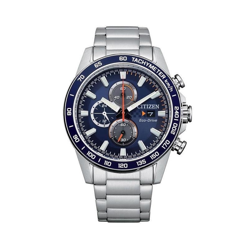 Citizen Eco-Drive Chronograph Collection Blue Dial – Citizen