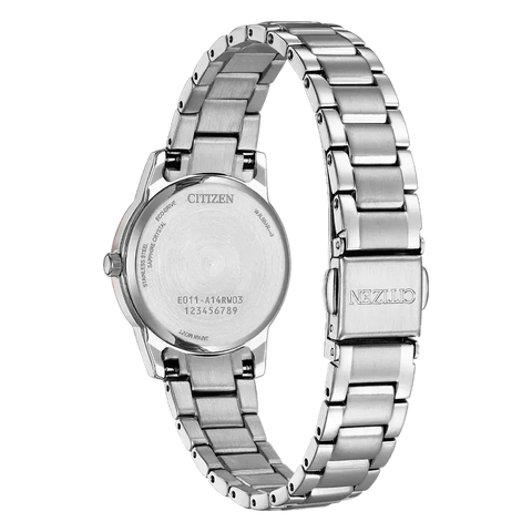 Citizen Eco-Drive Dress Watch Stainless Steel White Dial