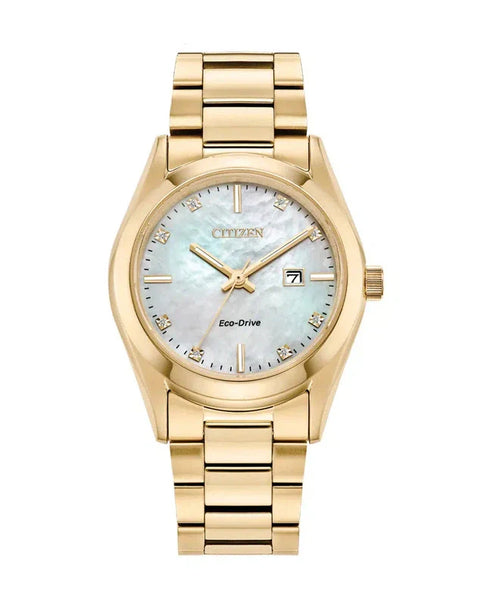 Citizen Eco-Drive Gold Ladies Dress Watch