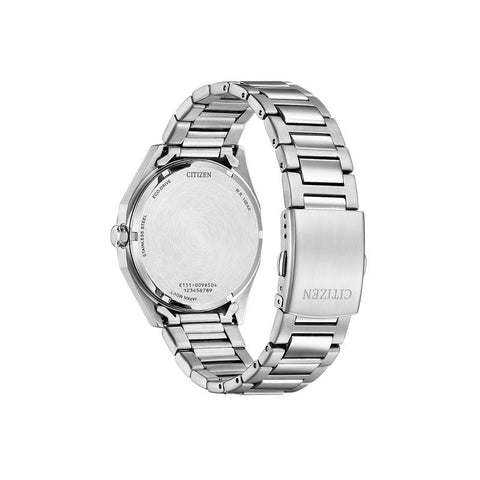 Citizen Eco-Drive Men's Blue Dial Stainless Steel Sport Watch