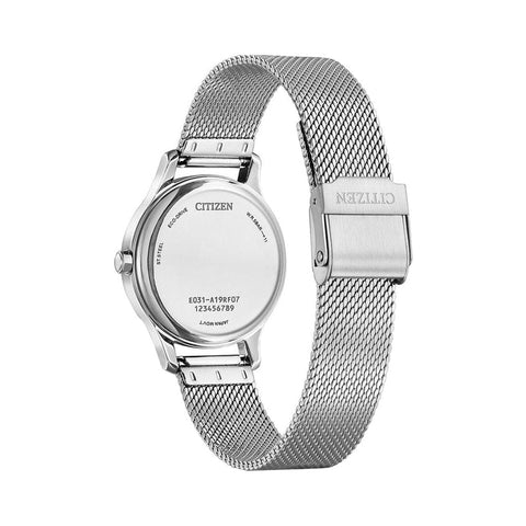 Citizen Eco-Drive Pink Dial MOP Watch