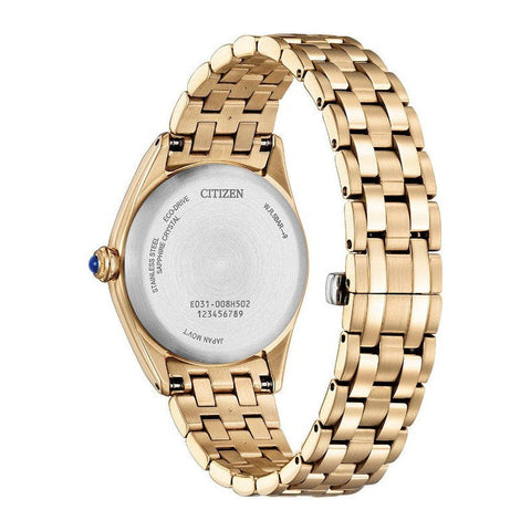 Citizen Eco-Drive Rose Gold Mother-of-Peal Dial Watch