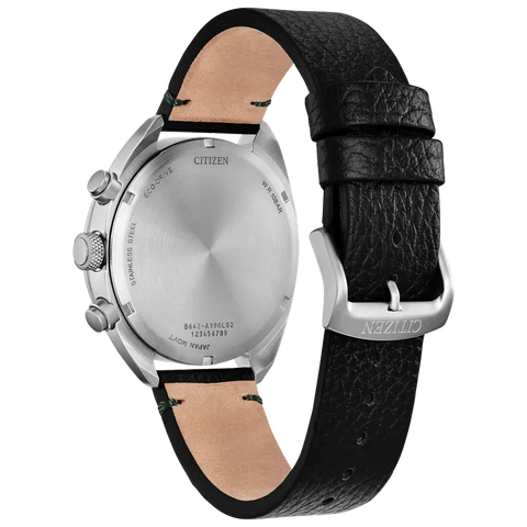 Citizen Eco-Drive Sport Casual Chronograph Green Dial Watch