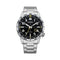 Citizen Eco-Drive Stainless Steel Black Dial Watch