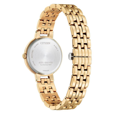 Citizen Eco-Drive Women's Gold-Tone Stainless Steel Watch