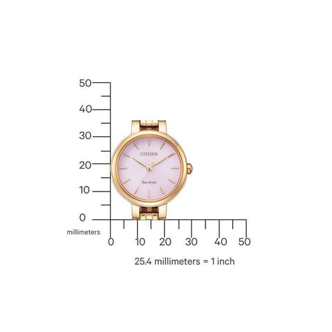 Citizen Eco-Drive Women's Gold-Tone Stainless Steel Watch