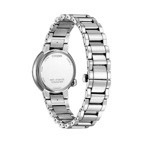 Citizen Eco-drive Ladies Mother of Pearl Stainless Steel