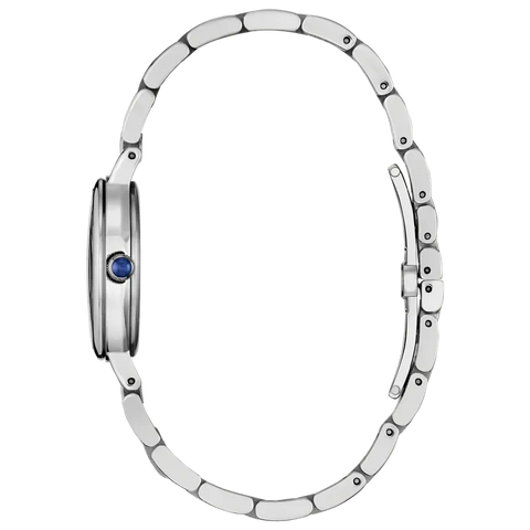 Citizen L Classic Women's Eco-Drive Stainless Steel Black Dial Watch