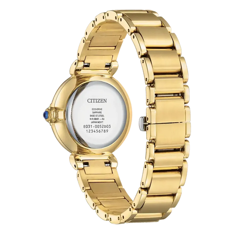 Citizen L May Bells Quartz Watch White Mother-of-Pearl Dial