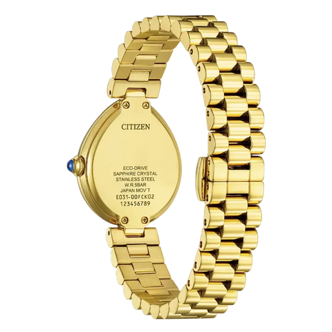 Citizen L Rainell Eco-Drive Watch Gold-Tone