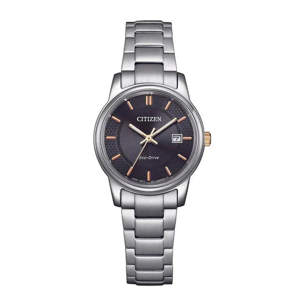 Womens black citizen watch sales