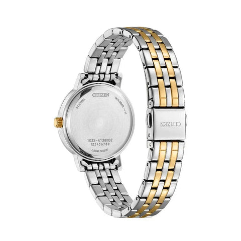 Citizen Ladies Quartz Two-Tone MOP Dial Watch