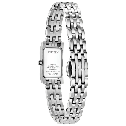 Citizen Petite Palidoro Women's Pink Dial Eco-Drive Stainless Steel Watch