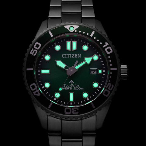 Citizen Promaster Eco-Drive Diver Green Dial Watch