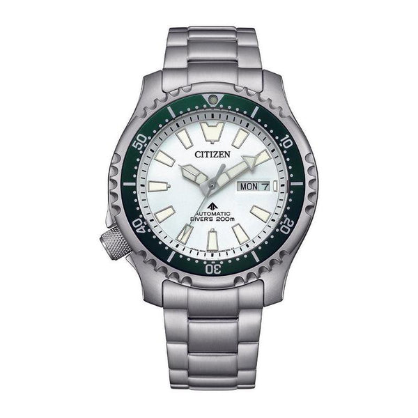Citizen Promaster Eco-Drive Gents Automatic Diver's White Dial