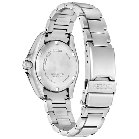 Citizen Promaster Land GMT Eco-Drive Men's Stainless Steel Red Dial Watch