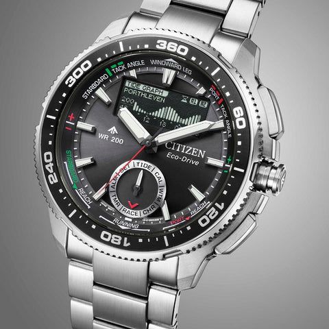 Citizen Promaster WaveTracker Quartz Watch Black Dial