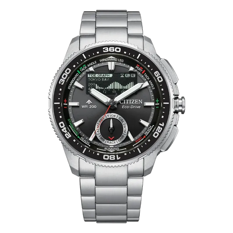Citizen Promaster WaveTracker Quartz Watch Black Dial