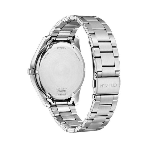 Citizen Silver Quartz Midnight Blue Dial Watch