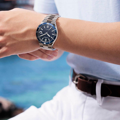 Citizen TSUYOSA Shore Automatic Blue Dial Stainless Steel Watch