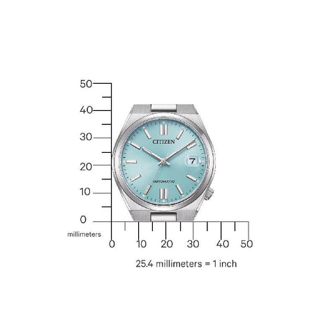 Citizen Tsuyosa Automatic Blue Dial Stainless Steel Men's Watch