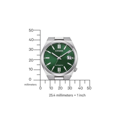 Citizen Tsuyosa Automatic Green Dial Stainless Steel Men's Watch