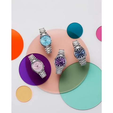 Citizen Tsuyosa Automatic Purple Dial Stainless Steel Bracelet Watch