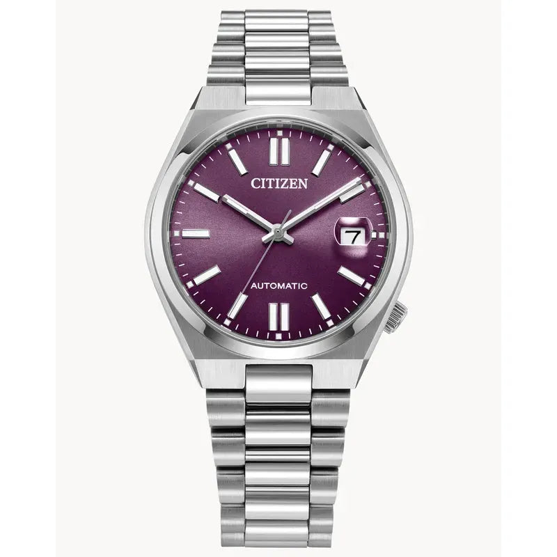 Citizen Tsuyosa Automatic Purple Dial Stainless Steel Bracelet