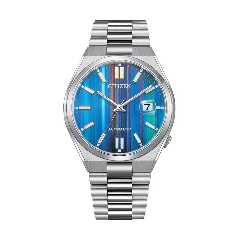 Citizen Tsuyosa Gents Automatic Blade Rainbow Dial Watch – Citizen