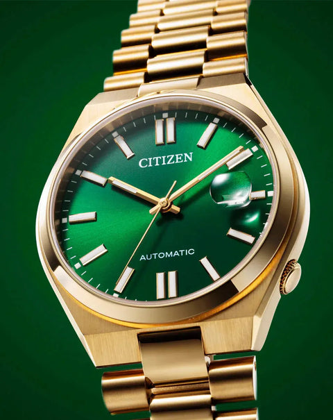 Citizen Tsuyosa Gents Automatic Green Dial Watch