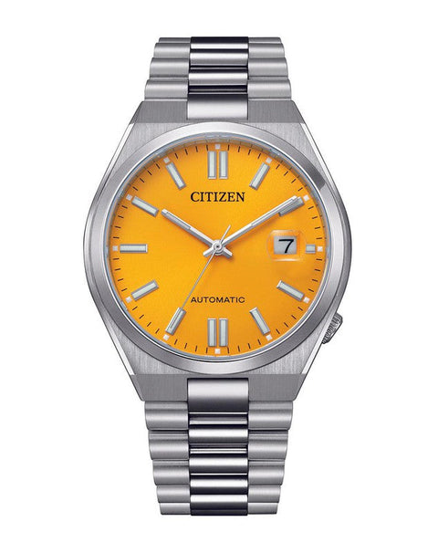 Citizen Tsuyosa Gents Automatic Yellow Dial Watch