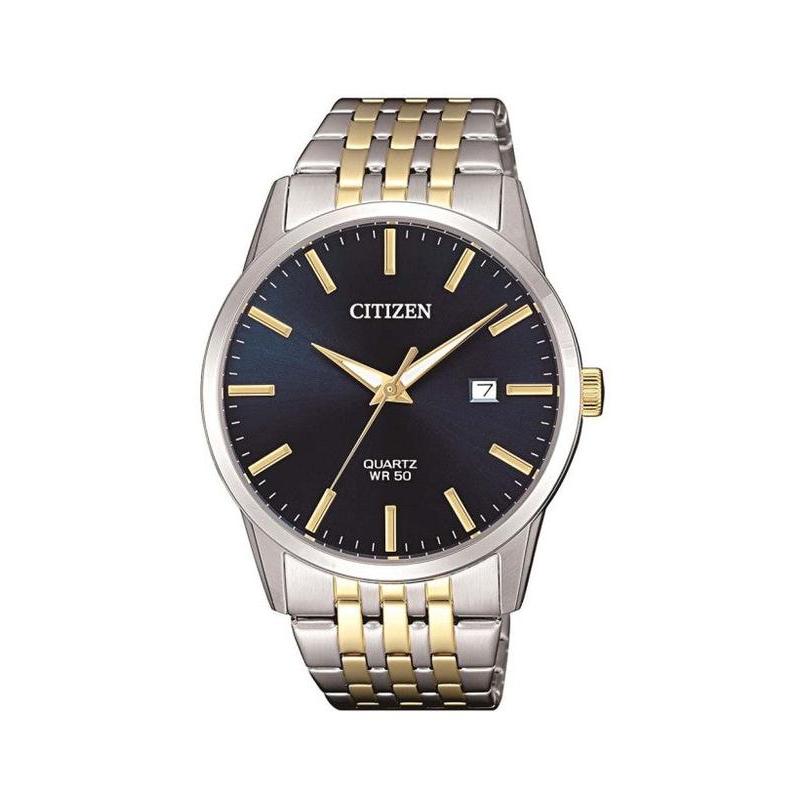 Citizen Two-Tone Midnight Blue Quartz Watch – Citizen Watches Online
