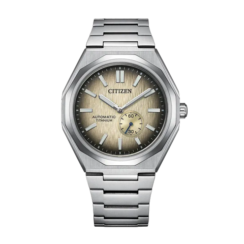 Citizen Zenshin 60 Automatic Blue Dial Super Titanium Men's Watch
