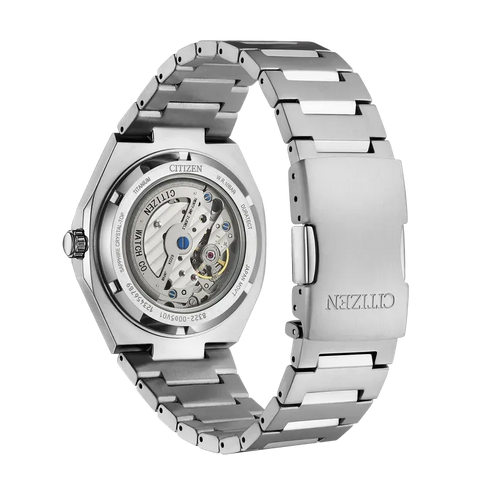 Citizen Zenshin 60 Automatic Blue Dial Super Titanium Men's Watch