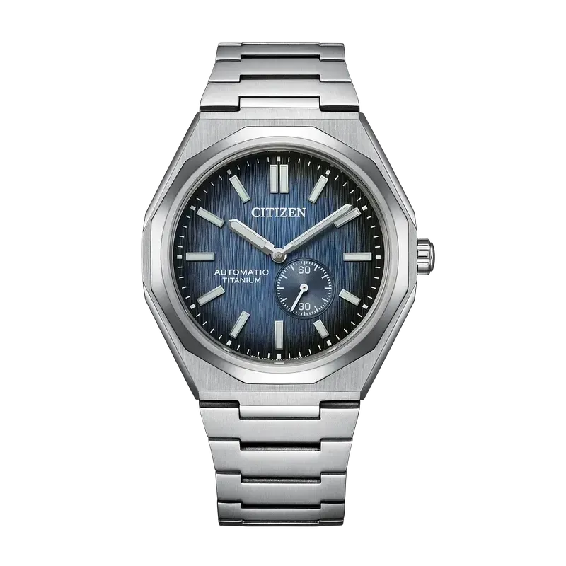 その他 sessrin eternity 2023 Citizen Zenshin 60 Automatic Blue Dial Super Titanium Men's Watch