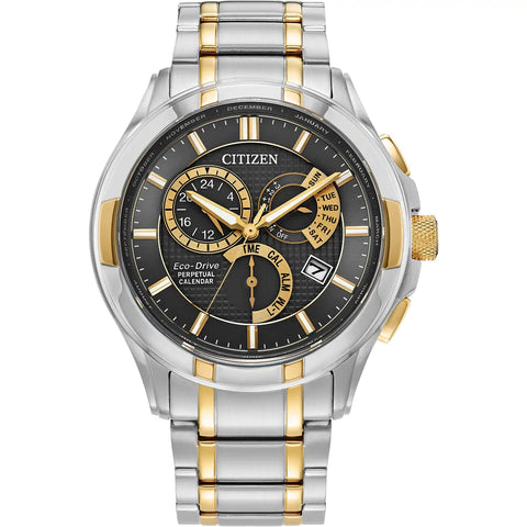 Citizen Classic 8700 Eco-Drive Men's Stainless Steel Black Dial Watch