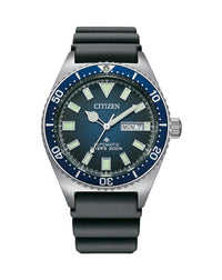 Citizen Promaster Eco-Drive Gents Automatic Diver's Blue Dial NY0129-07L