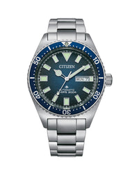 Citizen Promaster Eco-Drive Gents Automatic Diver's Blue Dial NY0129-58L