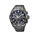 Citizen Promaster Land Stainless Steel & Grey Ion Plating Strap Watch